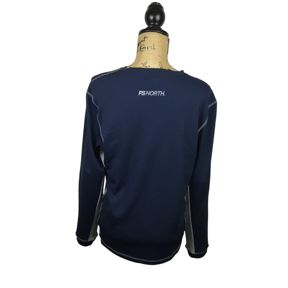 ALO CoolFit Mens Large Shirt Navy - Picture 3 of 7